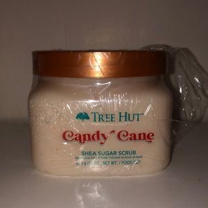 Tree hut Candy Cane Shea sugar scrub 18oz brand new
